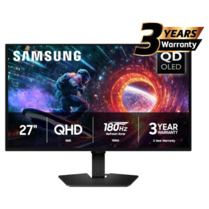 Samsung 27" Odyssey G5 QHD Monitor – 180Hz, 0.03ms, OLED, G-Sync Price in Jordan Samsung 27" Odyssey G5 QHD Monitor – 180Hz, 0.03ms, OLED, G-Sync - Buy Online in Jordan | OfficeJo