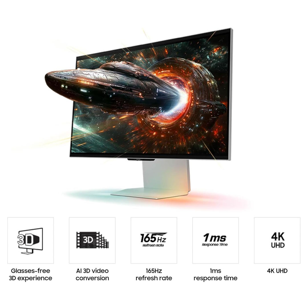 Samsung 27" Odyssey 3D Monitor – 4K, 165Hz, 1ms, IPS Price in Jordan Samsung 27" Odyssey 3D Monitor – 4K, 165Hz, 1ms, IPS - Buy Online in Jordan | OfficeJo