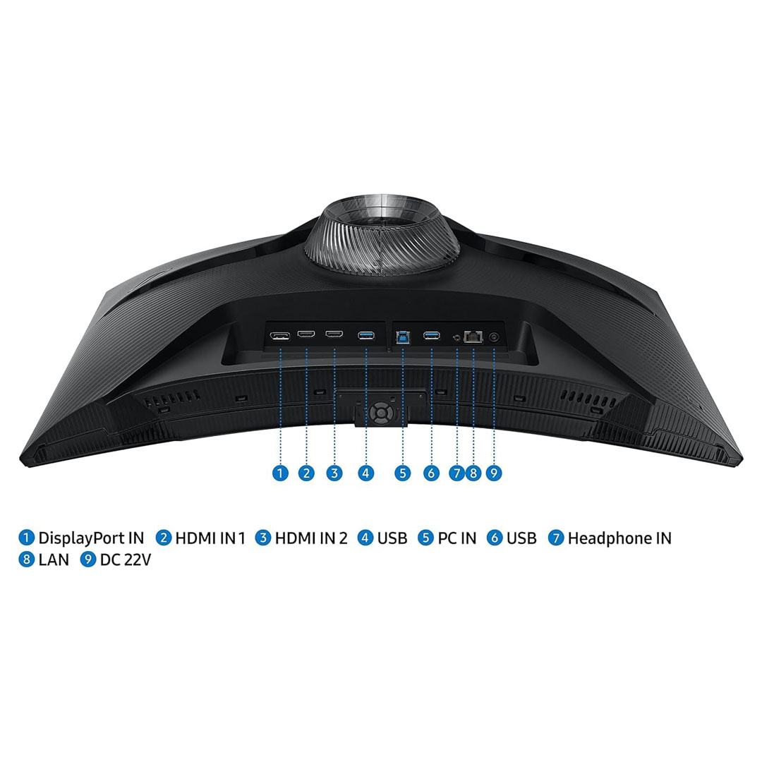 Samsung 32" Odyssey G6 QHD 240Hz Curved Gaming Monitor Price in Jordan Samsung 32" Odyssey G6 QHD 240Hz Curved Gaming Monitor - Buy Online in Jordan | OfficeJo