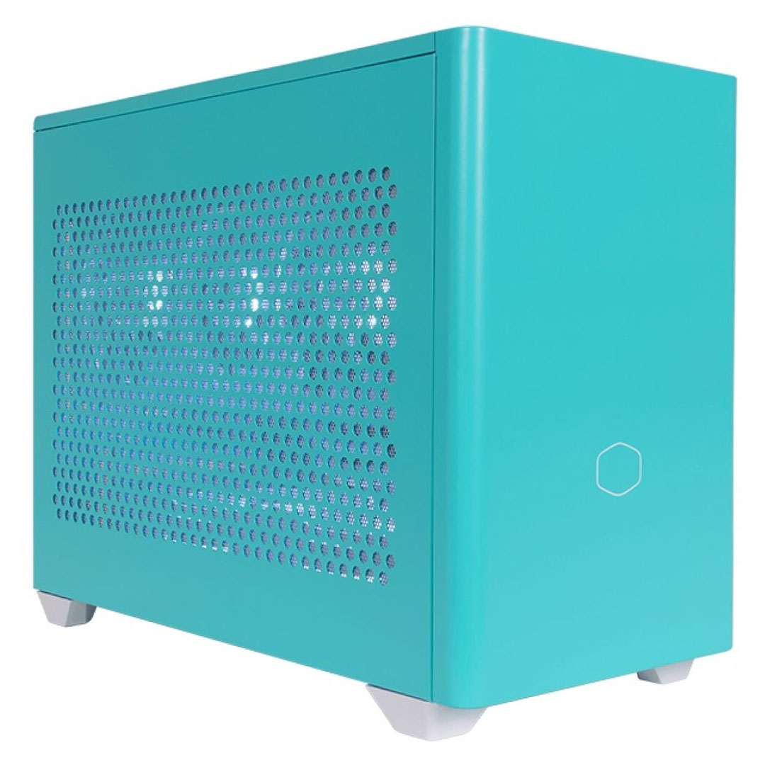 Cooler Master NR200P Cyan SFF Small Form Factor Mini-ITX Case - Caribbean Blue Elegance Price in Jordan Cooler Master NR200P Cyan SFF Small Form Factor Mini-ITX Case - Caribbean Blue Elegance - Buy Online in Jordan | OfficeJo