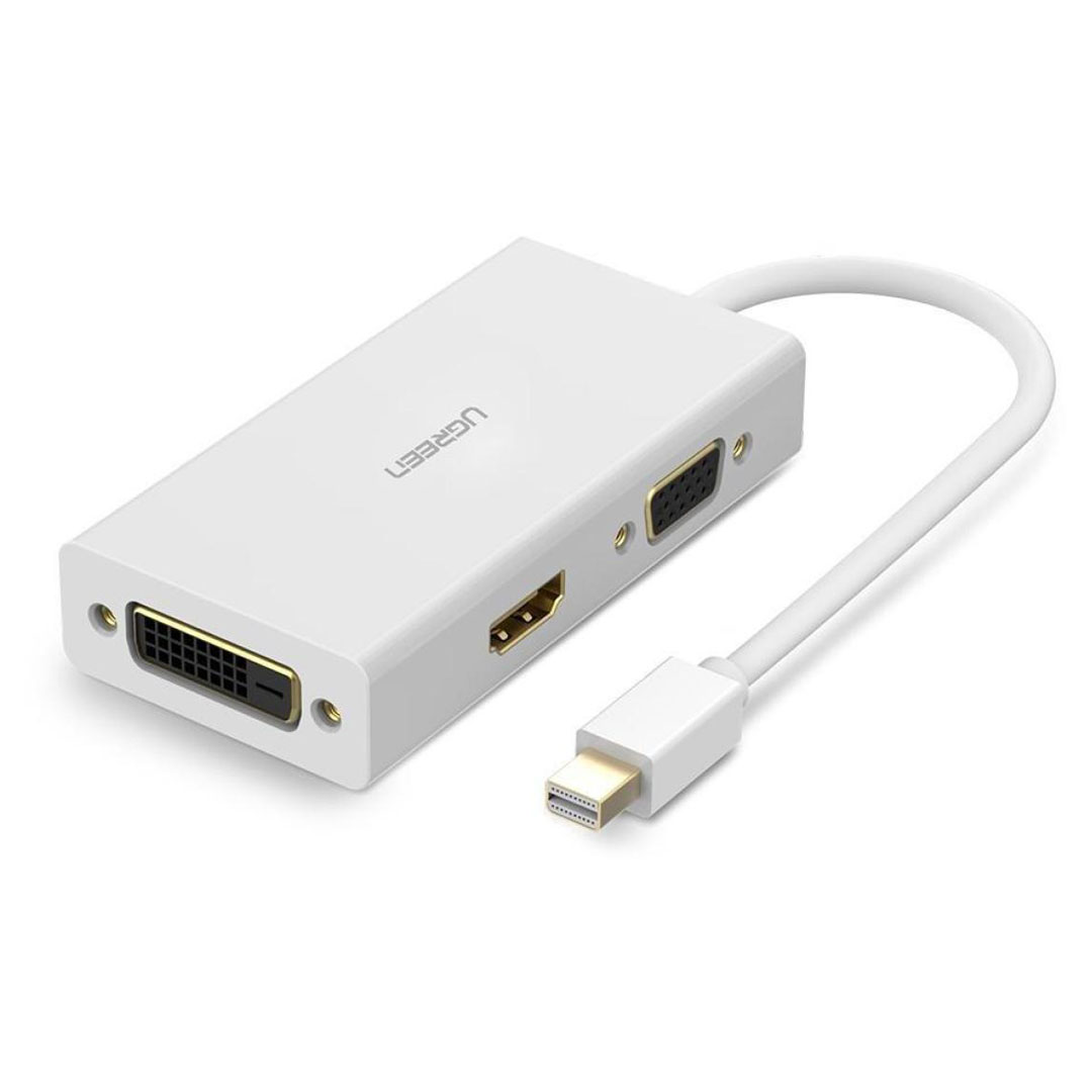 UGREEN Mini DisplayPort to HDMI VGA DVI Adapter (MD114) Price in Jordan UGREEN Mini DisplayPort to HDMI VGA DVI Adapter (MD114) - Buy Online in Jordan | OfficeJo
