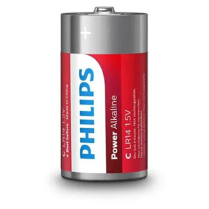 Philips Power Alkaline C Batteries – 2 Pack, High-Drain, 10-Year Shelf Life Price in Jordan Philips Power Alkaline C Batteries – 2 Pack, High-Drain, 10-Year Shelf Life - Buy Online in Jordan | OfficeJo