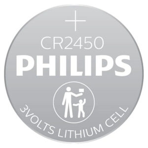 Philips CR2450 Lithium Coin Batteries – 5 Pack, 5-Year Shelf Life, -20°C to +60°C Price in Jordan Philips CR2450 Lithium Coin Batteries – 5 Pack, 5-Year Shelf Life, -20°C to +60°C - Buy Online in Jordan | OfficeJo