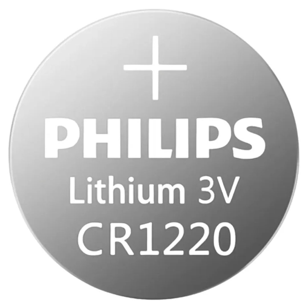 Philips CR1220 Lithium Coin Batteries – 5 Pack, Up to 5-Year Shelf Life, -20°C to +60°C Price in Jordan Philips CR1220 Lithium Coin Batteries – 5 Pack, Up to 5-Year Shelf Life, -20°C to +60°C - Buy Online in Jordan | OfficeJo