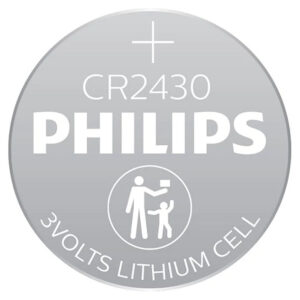Philips CR2430 Lithium Coin Batteries – 5 Pack, 5-Year Shelf Life, -20°C to +60°C Price in Jordan Philips CR2430 Lithium Coin Batteries – 5 Pack, 5-Year Shelf Life, -20°C to +60°C - Buy Online in Jordan | OfficeJo