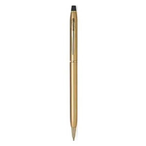 Montex Atlas Gold Ball Pen – Stainless Steel Clip, Fine Tip, Blue Ink - Buy Online in Jordan | OfficeJo