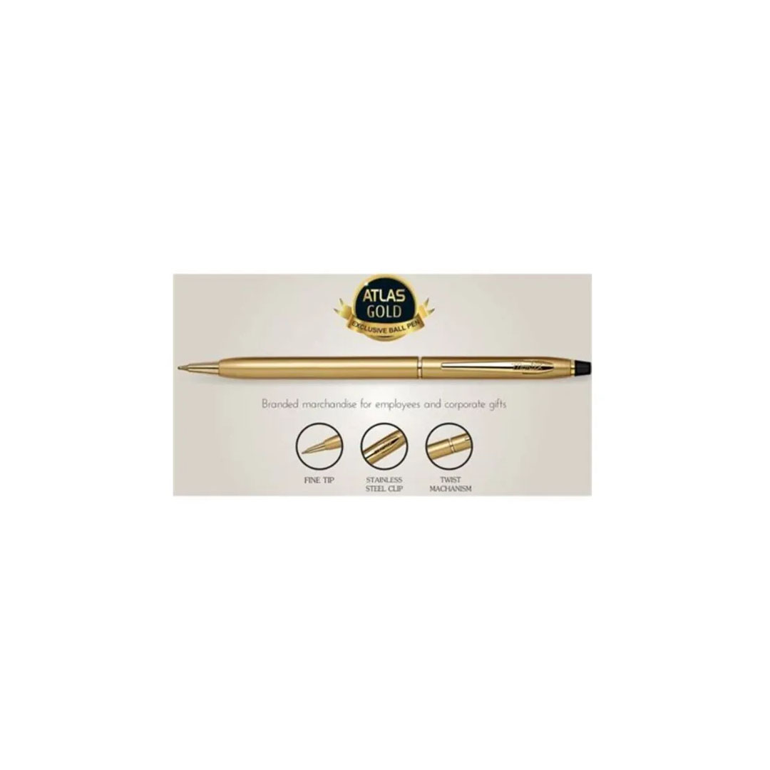 Montex Atlas Gold Ball Pen – Stainless Steel Clip, Fine Tip, Blue Ink Price in Jordan Montex Atlas Gold Ball Pen – Stainless Steel Clip, Fine Tip, Blue Ink - Buy Online in Jordan | OfficeJo