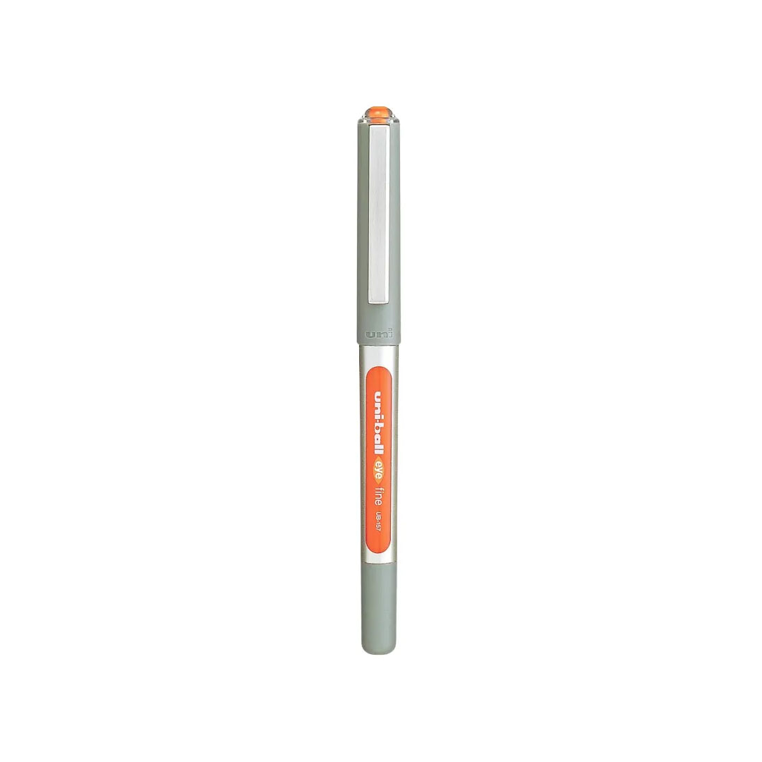 Uni-Ball Eye Fine UB-157 Rollerball Pen – 0.7mm, Waterproof Ink, Stainless Steel Tip, Orange Price in Jordan Uni-Ball Eye Fine UB-157 Rollerball Pen – 0.7mm, Waterproof Ink, Stainless Steel Tip, Orange - Buy Online in Jordan | OfficeJo