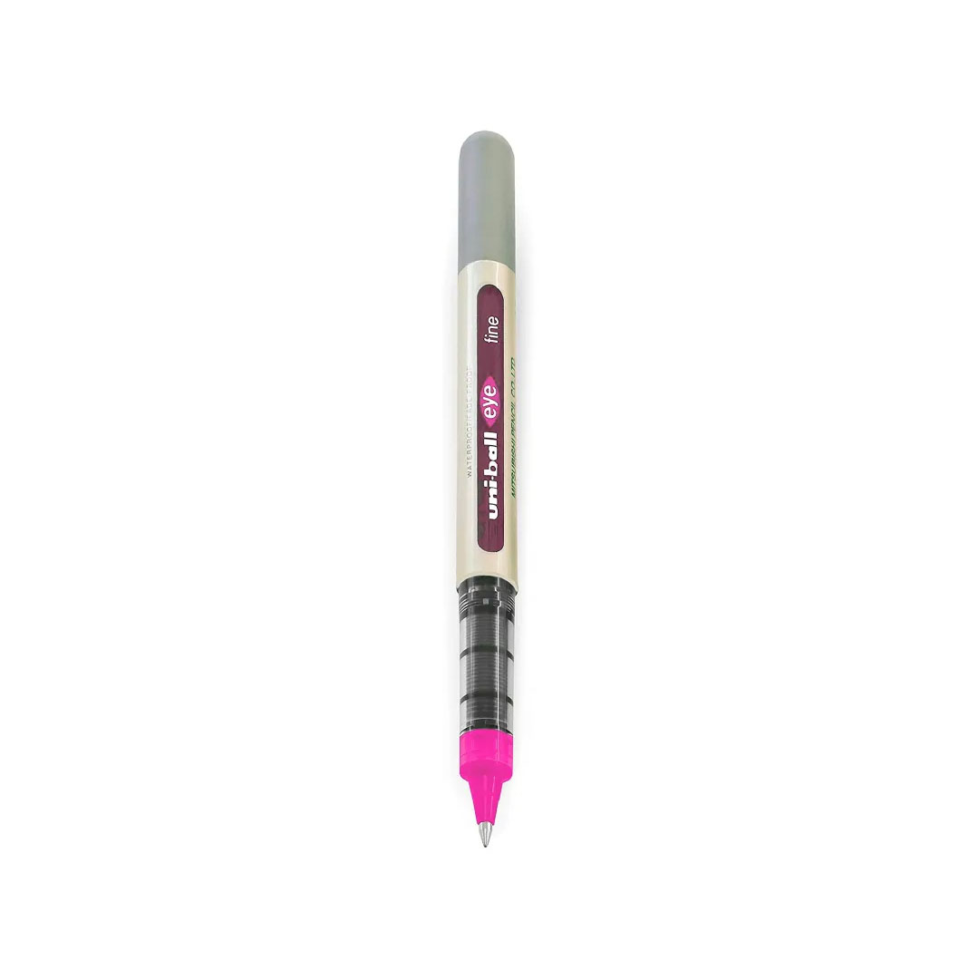 Uni-Ball Eye Fine UB-157 Rollerball Pen – Pink Ink, 0.7mm, Waterproof, Made in Japan Price in Jordan Uni-Ball Eye Fine UB-157 Rollerball Pen – Pink Ink, 0.7mm, Waterproof, Made in Japan - Buy Online in Jordan | OfficeJo