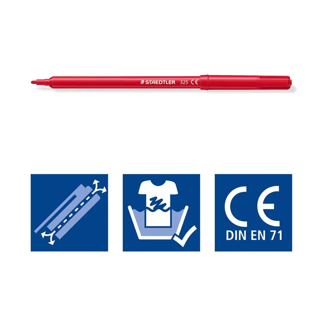 Staedtler Noris Club Fibre-Tip Markers – Pack of 12, ~1.0mm Line Width, EN 71 Compliant Price in Jordan Staedtler Noris Club Fibre-Tip Markers – Pack of 12, ~1.0mm Line Width, EN 71 Compliant - Buy Online in Jordan | OfficeJo