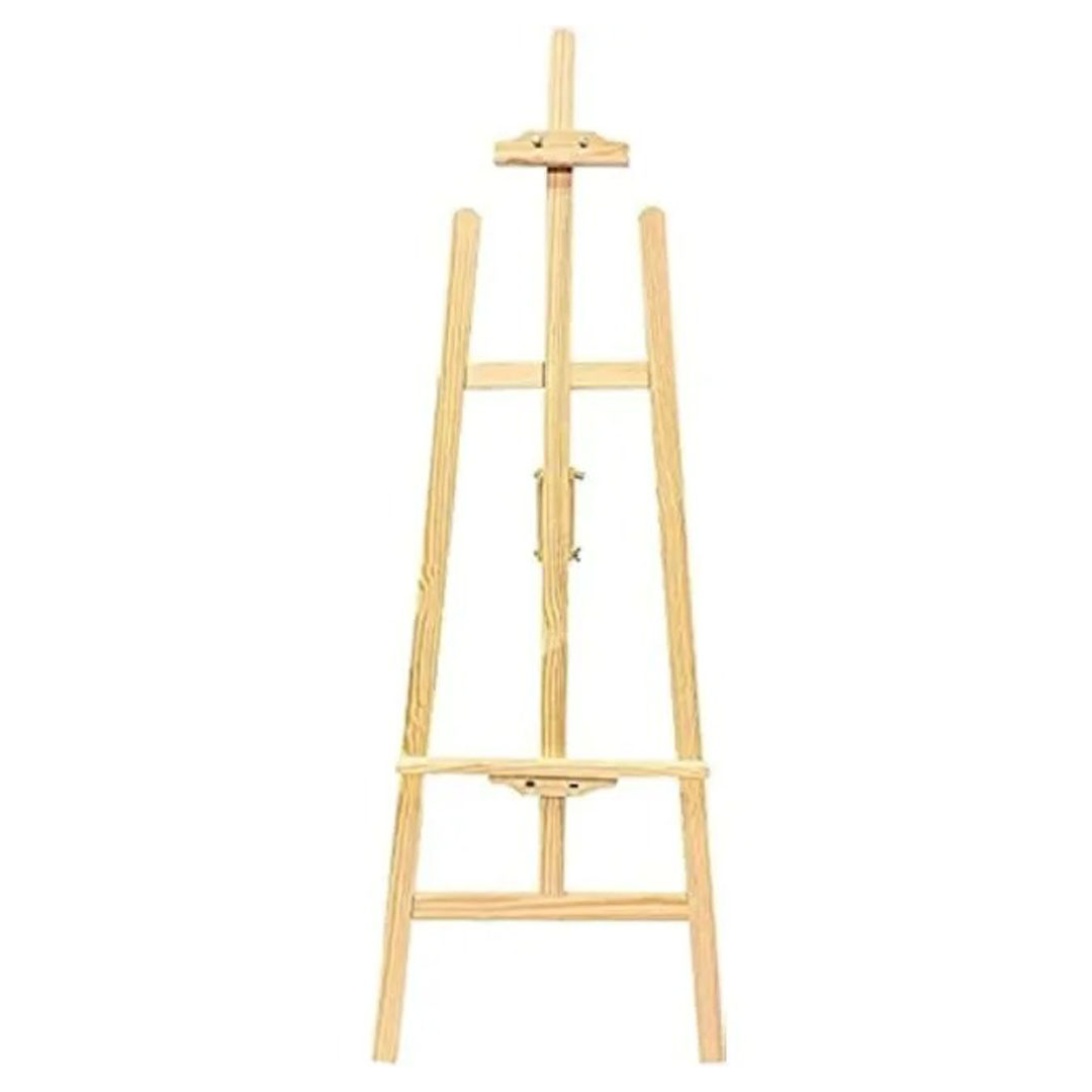 Wooden Easel Canvas Display Stand 185cm – Up to 90x185cm Canvas, 150cm Height, Wood Price in Jordan Wooden Easel Canvas Display Stand 185cm – Up to 90x185cm Canvas, 150cm Height, Wood - Buy Online in Jordan | OfficeJo