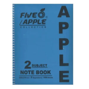 Five Apple A5 Notebook 2 Subject – 100 Sheets, 70 GSM, Micro-Perforated Pages Price in Jordan Five Apple A5 Notebook 2 Subject – 100 Sheets, 70 GSM, Micro-Perforated Pages - Buy Online in Jordan | OfficeJo