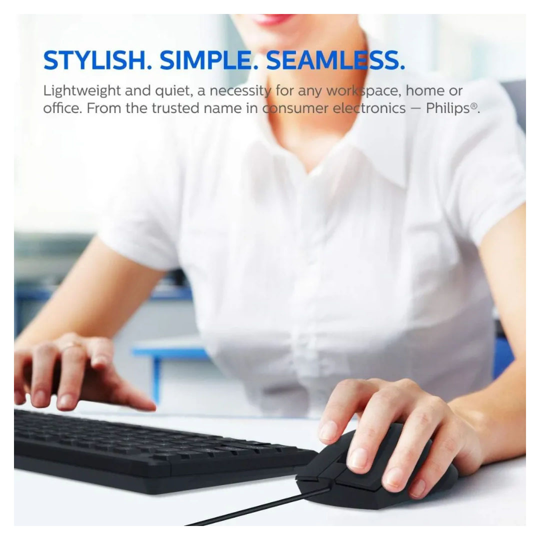 Philips MK234 USB Keyboard and Mouse Combo – 104 Keys, Wired USB, Black Price in Jordan Philips MK234 USB Keyboard and Mouse Combo – 104 Keys, Wired USB, Black - Buy Online in Jordan | OfficeJo