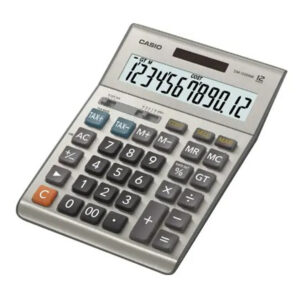 Casio Business Desktop Calculator – 12 Digit Display, Solar Powered, Cost/Sell/Margin Keys - Buy Online in Jordan | OfficeJo
