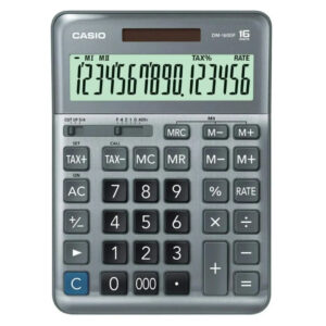 Casio DM-1600F Desktop Calculator – 16 Digits, Tax Calculation, Key Rollover Price in Jordan Casio DM-1600F Desktop Calculator – 16 Digits, Tax Calculation, Key Rollover - Buy Online in Jordan | OfficeJo