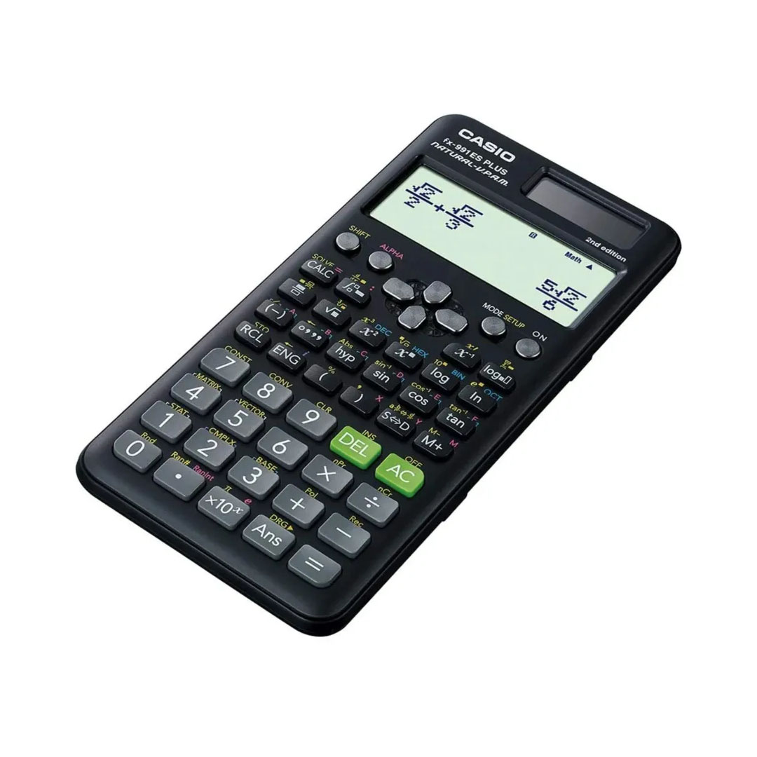 Casio FX-991ES Plus 2 Scientific Calculator – Natural Display, Solar & Battery, 24 Bracket Levels Price in Jordan Casio FX-991ES Plus 2 Scientific Calculator – Natural Display, Solar & Battery, 24 Bracket Levels - Buy Online in Jordan | OfficeJo