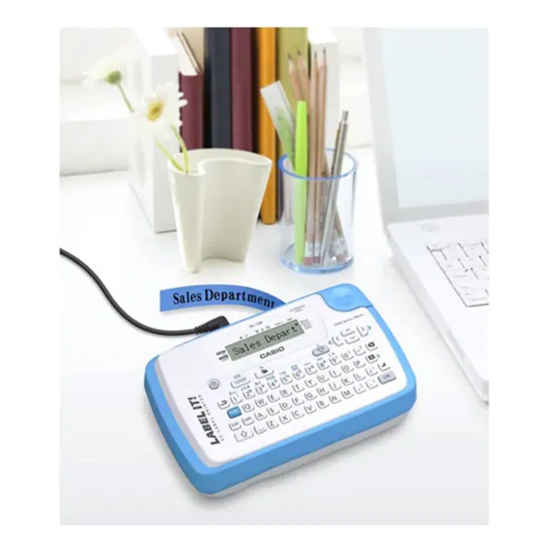 Casio Label Printer KL-130 – 200dpi, Barcode Printing, 6–18mm Tape, 60 Logo Designs Price in Jordan Casio Label Printer KL-130 – 200dpi, Barcode Printing, 6–18mm Tape, 60 Logo Designs - Buy Online in Jordan | OfficeJo