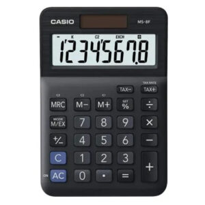 Casio MS-8F Practical Calculator – 8-Digit Display, Solar & Battery Power Price in Jordan Casio MS-8F Practical Calculator – 8-Digit Display, Solar & Battery Power - Buy Online in Jordan | OfficeJo
