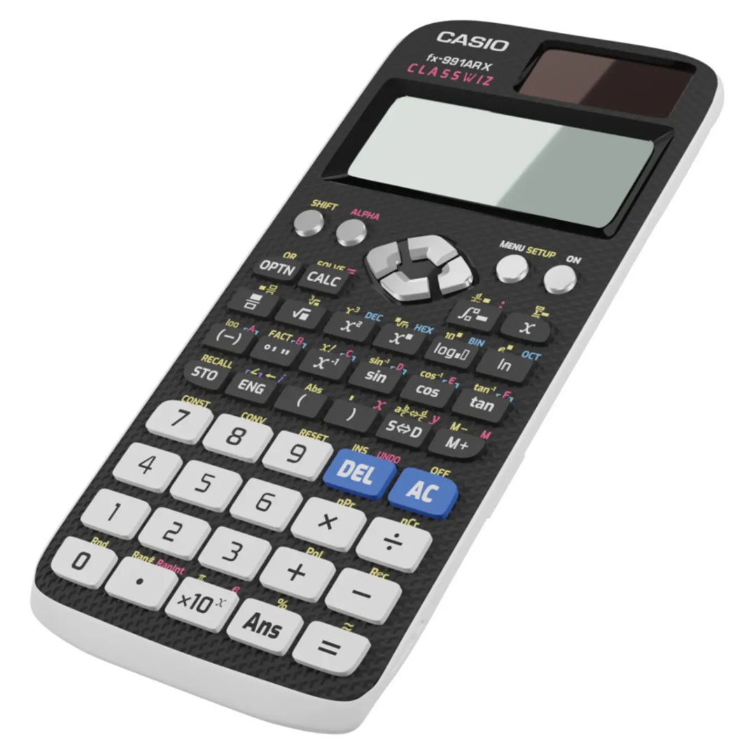Casio Scientific Calculator FX-991 AR X – 542 Functions, Natural Textbook Display, 10+2 Digits Price in Jordan Casio Scientific Calculator FX-991 AR X – 542 Functions, Natural Textbook Display, 10+2 Digits - Buy Online in Jordan | OfficeJo