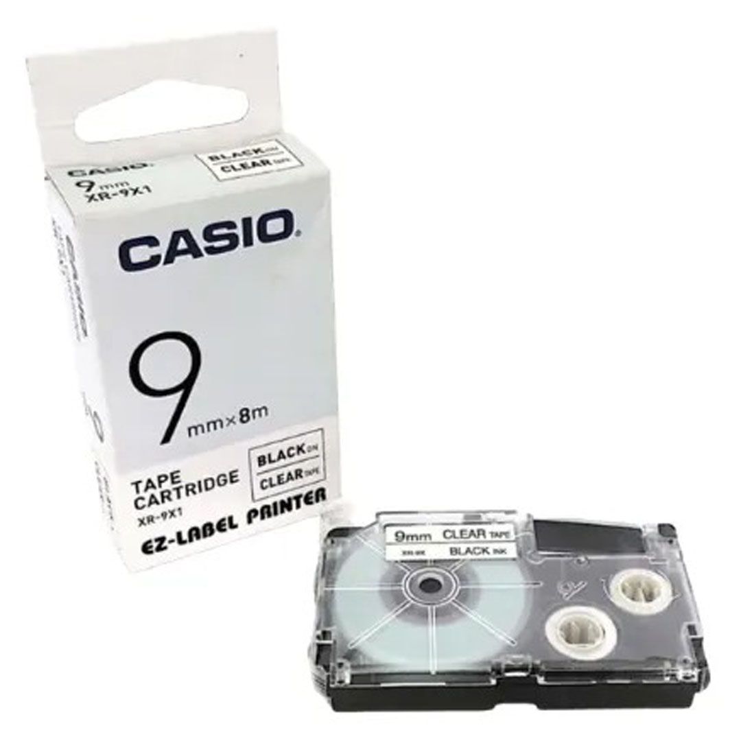 Casio XR-9 Labeling Tape Cartridge – 9mm, Black on White, 8 Meters Price in Jordan Casio XR-9 Labeling Tape Cartridge – 9mm, Black on White, 8 Meters - Buy Online in Jordan | OfficeJo