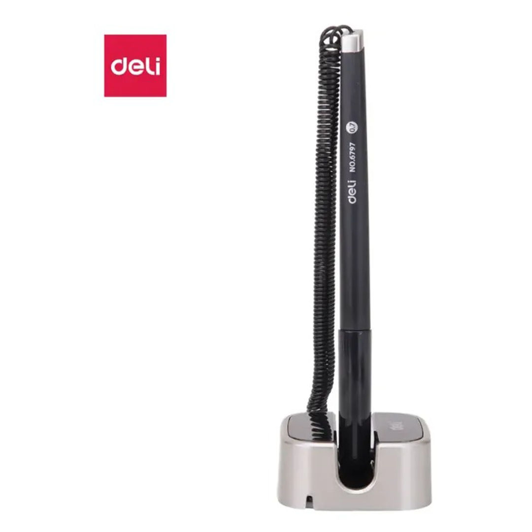 Deli Daily Desk Gel Ink Pen with Stand – 0.7mm, Black Ink, Ergonomic, Eco Friendly Price in Jordan Deli Daily Desk Gel Ink Pen with Stand – 0.7mm, Black Ink, Ergonomic, Eco Friendly - Buy Online in Jordan | OfficeJo