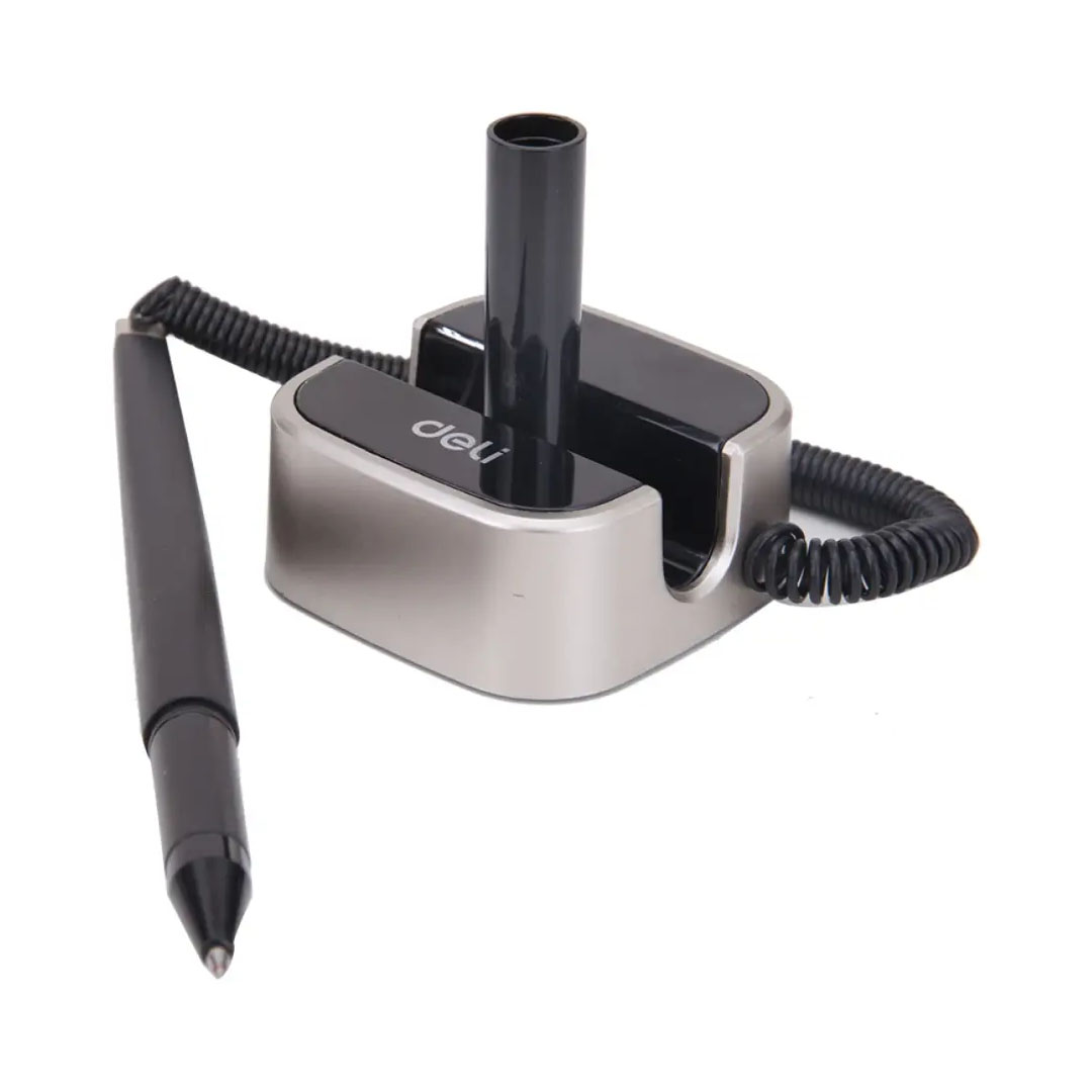 Deli Daily Desk Gel Ink Pen with Stand – 0.7mm, Black Ink, Ergonomic, Eco Friendly Price in Jordan Deli Daily Desk Gel Ink Pen with Stand – 0.7mm, Black Ink, Ergonomic, Eco Friendly - Buy Online in Jordan | OfficeJo