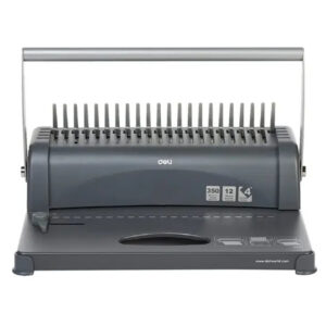 Deli Comb Binding Machine – A4/A3, 350 Sheet Capacity, 12 Sheet Punch - Buy Online in Jordan | OfficeJo