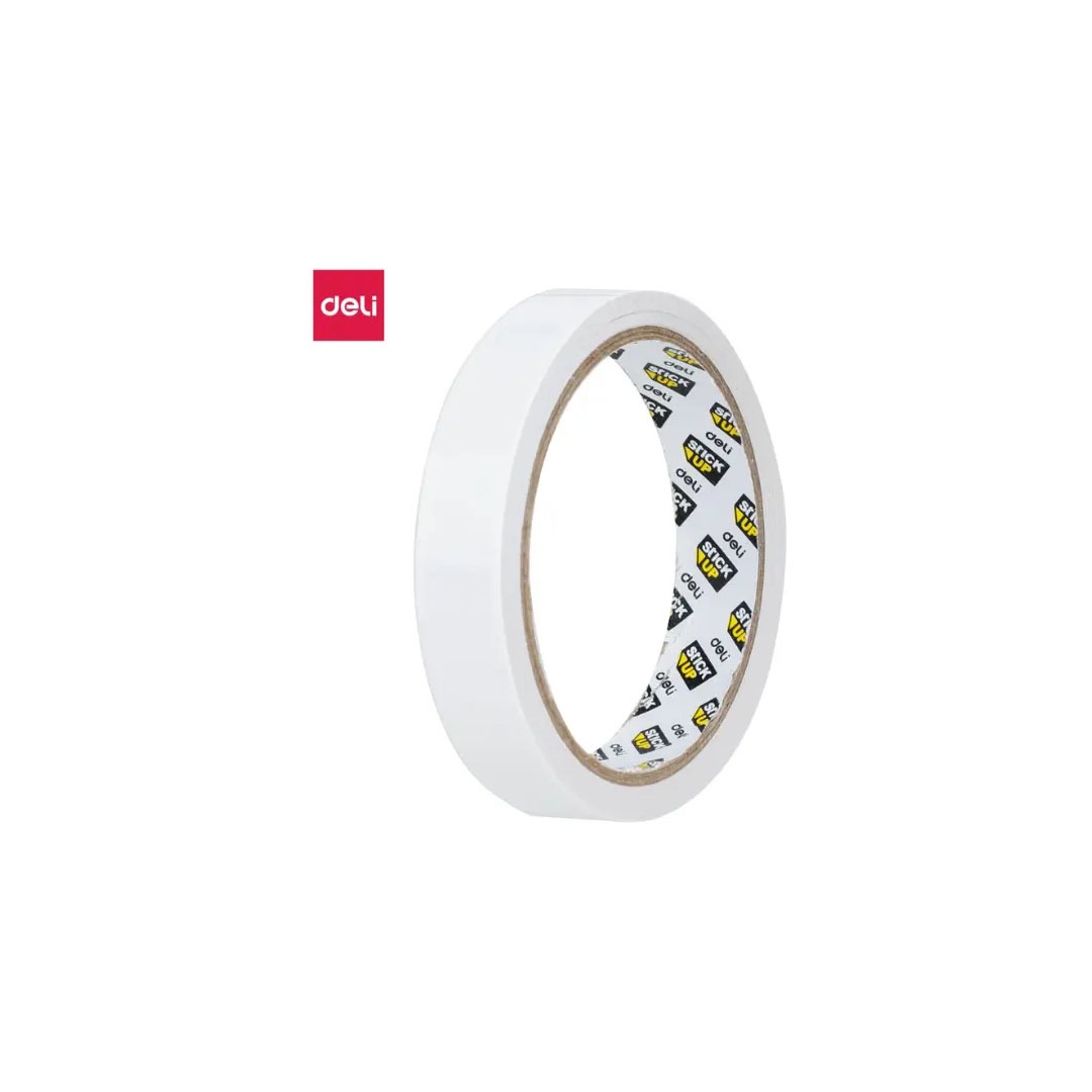 Deli Double-Sided Tape 24mm – High Strength, 10 Yards, 80UM, Multi-Surface Price in Jordan Deli Double-Sided Tape 24mm – High Strength, 10 Yards, 80UM, Multi-Surface - Buy Online in Jordan | OfficeJo