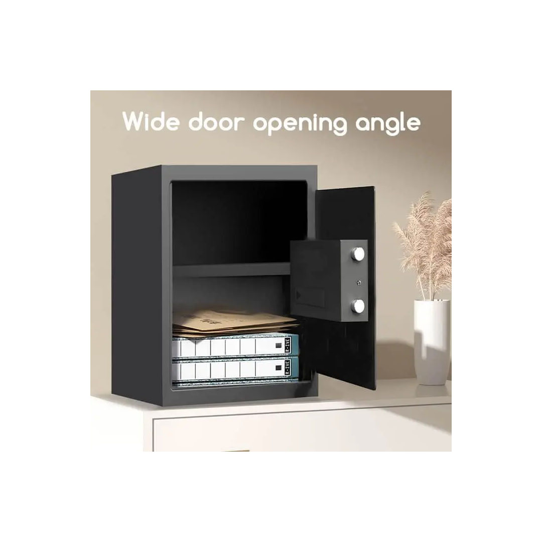 Deli ET535 Digital Safe – Key/Password Unlock, 500x350x330mm, 3/2mm Steel Price in Jordan Deli ET535 Digital Safe – Key/Password Unlock, 500x350x330mm, 3/2mm Steel - Buy Online in Jordan | OfficeJo