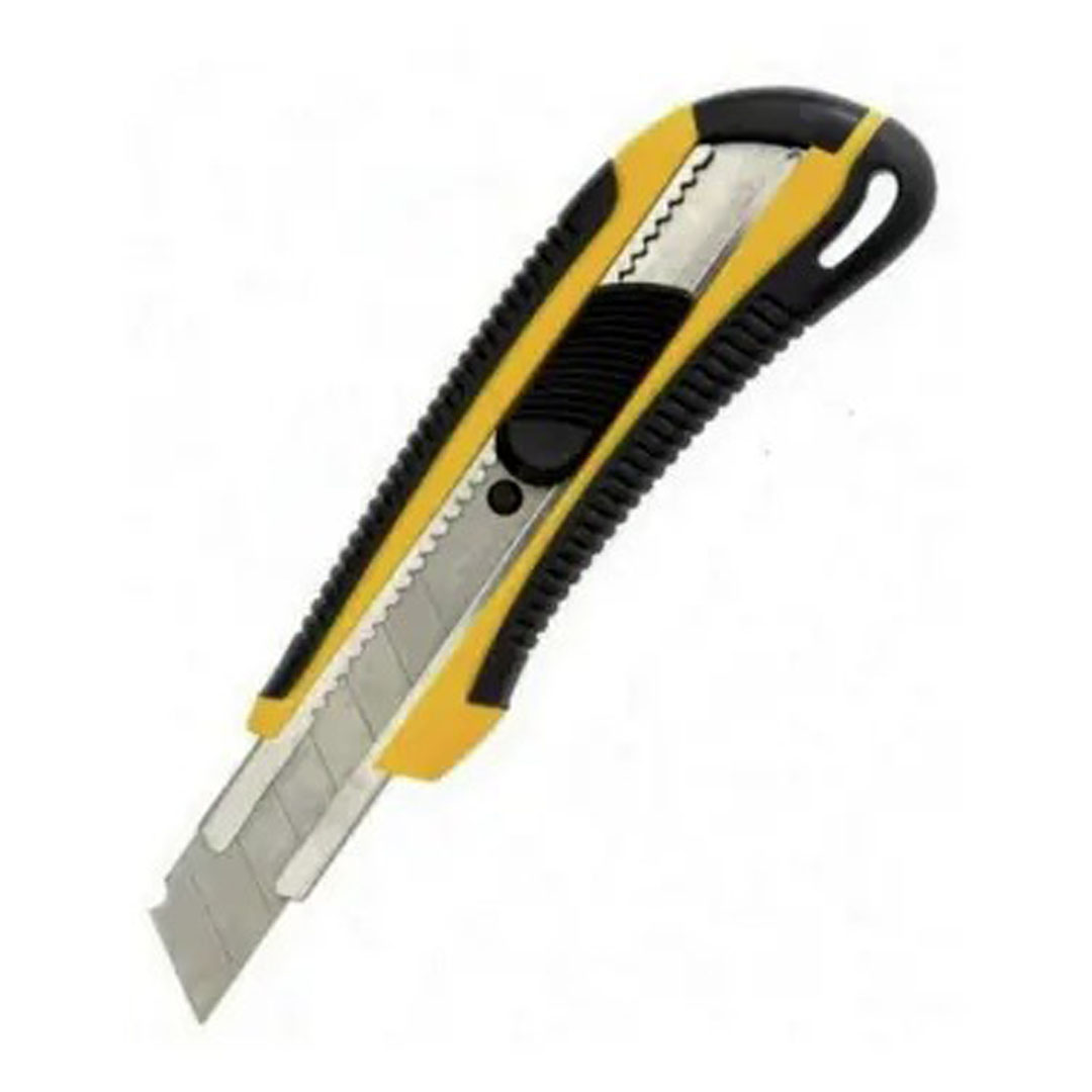 Deli Expect Large Cutter – 18mm Blade, Auto Lock, Soft Touch Handle Price in Jordan Deli Expect Large Cutter – 18mm Blade, Auto Lock, Soft Touch Handle - Buy Online in Jordan | OfficeJo