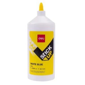 Deli White Glue 1L – Twist-Lock Applicator, Thin Tip, Washable - Buy Online in Jordan | OfficeJo