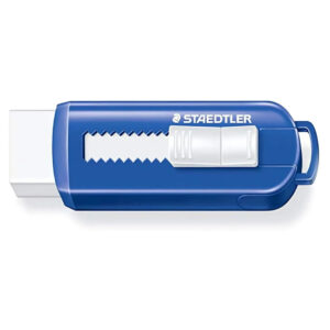 Staedtler Eraser With Sliding Plastic Sleeve – Minimal Crumbling, PVC-Free, Latex-Free Price in Jordan Staedtler Eraser With Sliding Plastic Sleeve – Minimal Crumbling, PVC-Free, Latex-Free - Buy Online in Jordan | OfficeJo