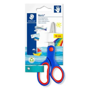 Staedtler Noris Club Small Hobby Scissors 14cm – Stainless Steel, Rounded Blades, Ergonomic Grip - Buy Online in Jordan | OfficeJo