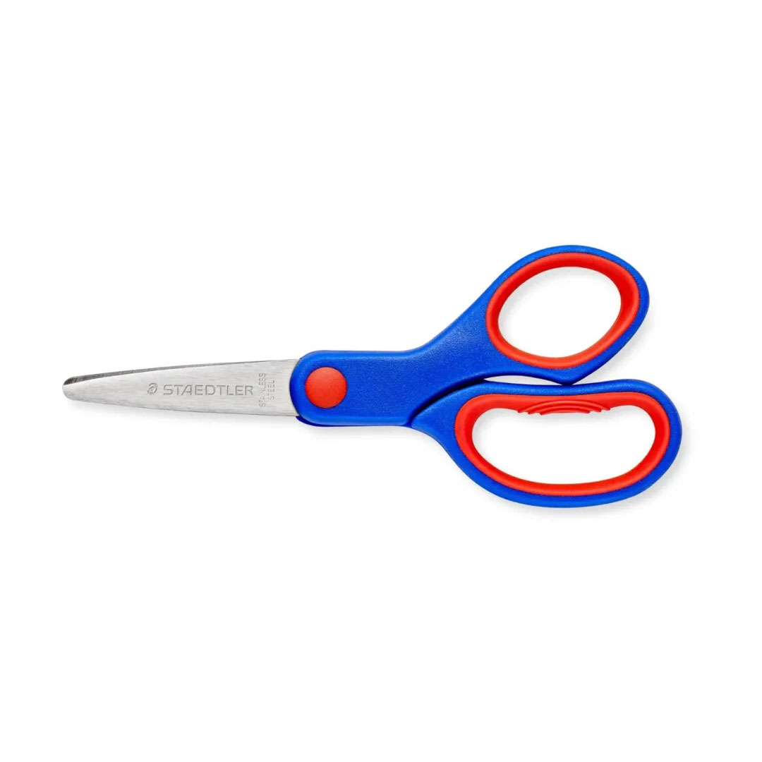 Staedtler Noris Club Small Hobby Scissors 14cm – Stainless Steel, Rounded Blades, Ergonomic Grip Price in Jordan Staedtler Noris Club Small Hobby Scissors 14cm – Stainless Steel, Rounded Blades, Ergonomic Grip - Buy Online in Jordan | OfficeJo