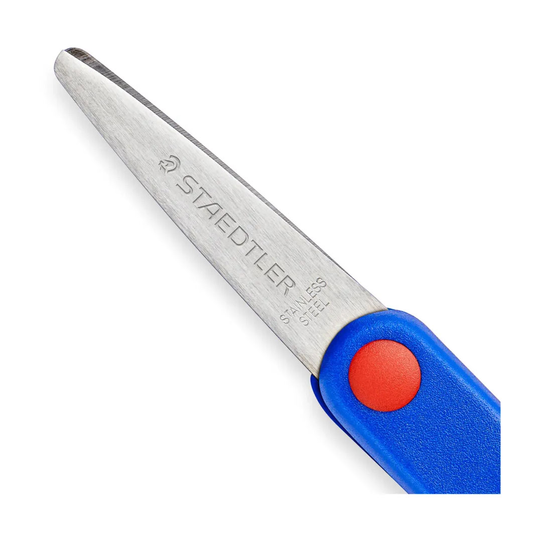 Staedtler Noris Club Small Hobby Scissors 14cm – Stainless Steel, Rounded Blades, Ergonomic Grip Price in Jordan Staedtler Noris Club Small Hobby Scissors 14cm – Stainless Steel, Rounded Blades, Ergonomic Grip - Buy Online in Jordan | OfficeJo