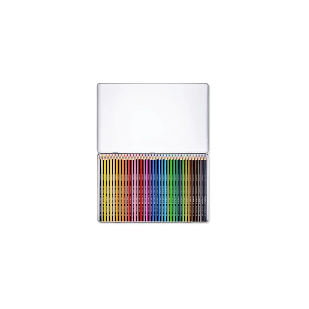 Staedtler Metal Case Coloured Pencils – Pack of 36, Upcycled Wood, Hexagonal Shape Price in Jordan Staedtler Metal Case Coloured Pencils – Pack of 36, Upcycled Wood, Hexagonal Shape - Buy Online in Jordan | OfficeJo
