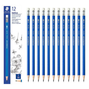 Staedtler Noris Pencil with Eraser – Blue, Pack of 12 Price in Jordan Staedtler Noris Pencil with Eraser – Blue, Pack of 12 - Buy Online in Jordan | OfficeJo
