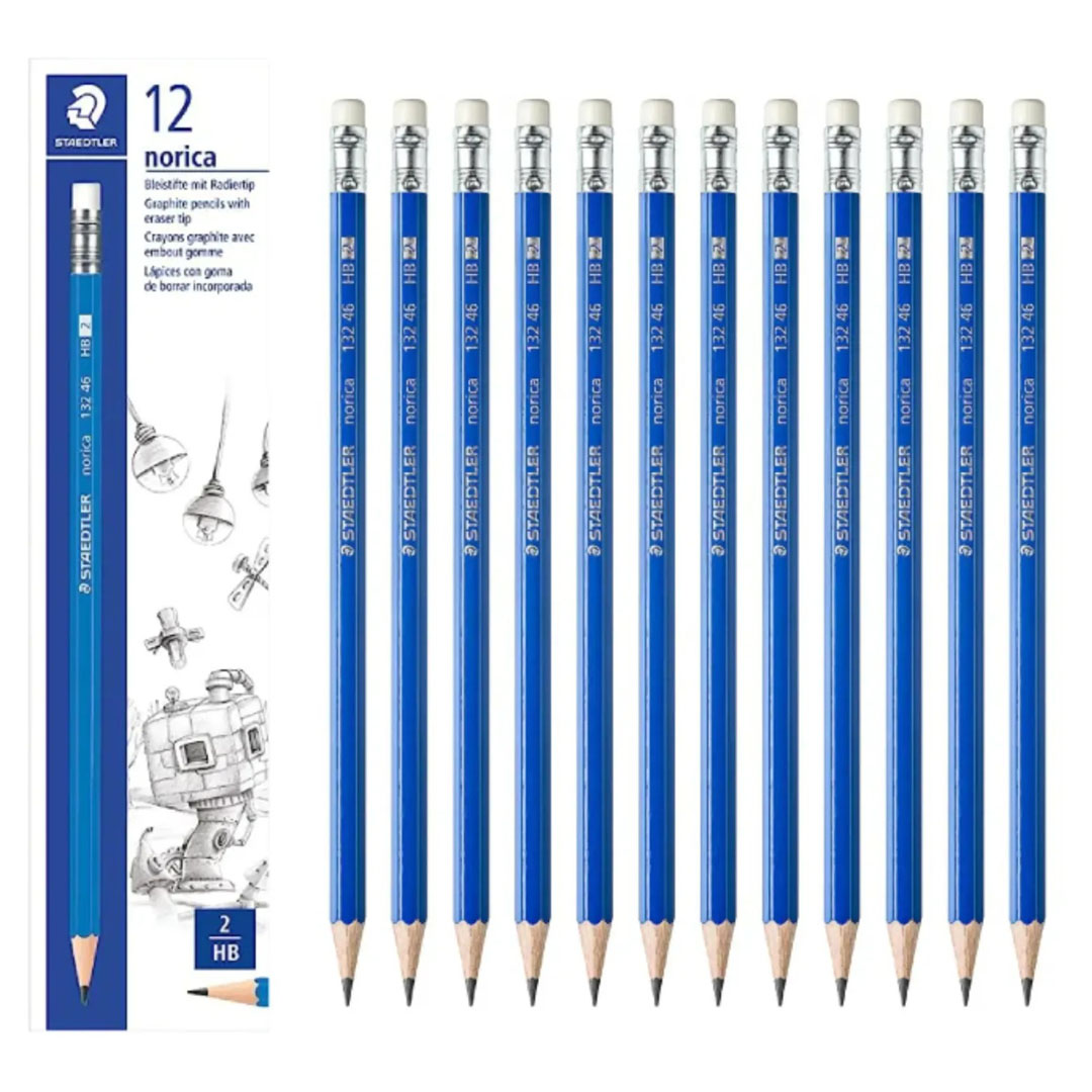 Staedtler Noris Pencil with Eraser – Blue, Pack of 12 Price in Jordan Staedtler Noris Pencil with Eraser – Blue, Pack of 12 - Buy Online in Jordan | OfficeJo