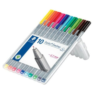 Staedtler Triplus Colour Fineliner Pens – Pack of 10 - Buy Online in Jordan | OfficeJo