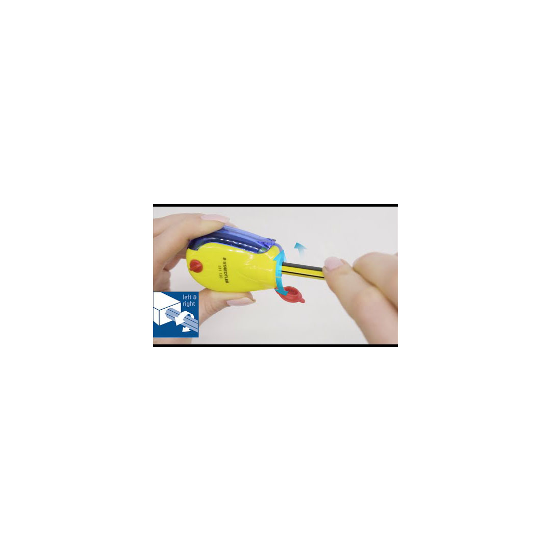 Staedtler Noris Tub Sharpener – Up to 8.2mm, Left & Right Handed, Graphite/Colour Switch Price in Jordan Staedtler Noris Tub Sharpener – Up to 8.2mm, Left & Right Handed, Graphite/Colour Switch - Buy Online in Jordan | OfficeJo