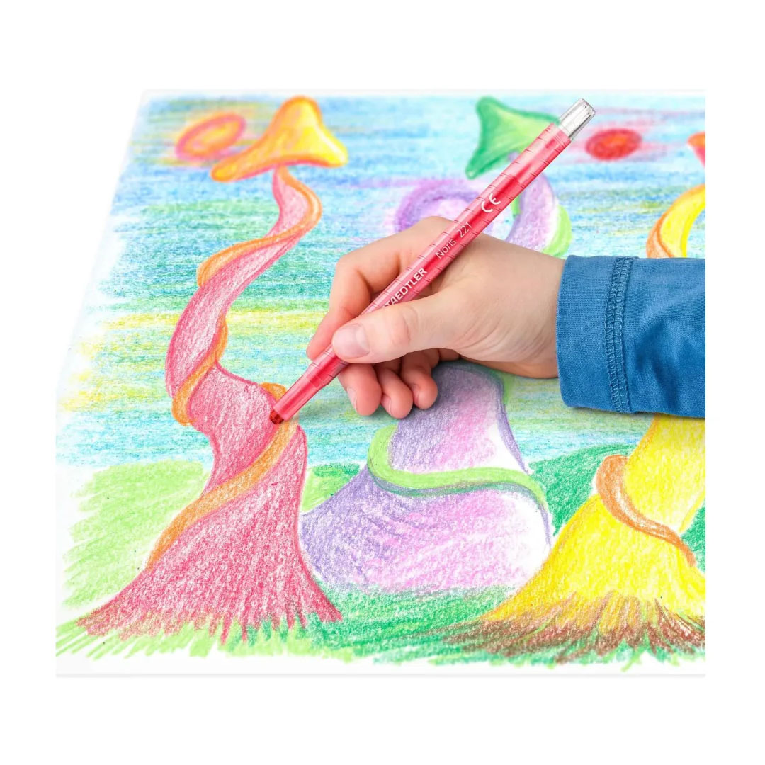 Staedtler Noris 221 Wax Twister Crayons – Pack of 12, Break-Resistant, 6mm Lead Price in Jordan Staedtler Noris 221 Wax Twister Crayons – Pack of 12, Break-Resistant, 6mm Lead - Buy Online in Jordan | OfficeJo
