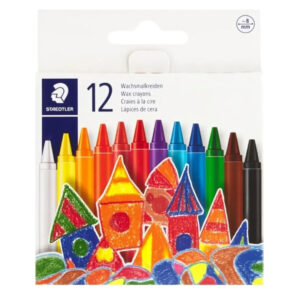 Staedtler Wax Crayons Pack of 12 – 8mm Round, Paper Sleeve, 12 Brilliant Colours Price in Jordan Staedtler Wax Crayons Pack of 12 – 8mm Round, Paper Sleeve, 12 Brilliant Colours - Buy Online in Jordan | OfficeJo
