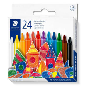 Staedtler Wax Crayons Pack of 24 – 8mm Round, Paper Sleeve, 24 Brilliant Colours Price in Jordan Staedtler Wax Crayons Pack of 24 – 8mm Round, Paper Sleeve, 24 Brilliant Colours - Buy Online in Jordan | OfficeJo