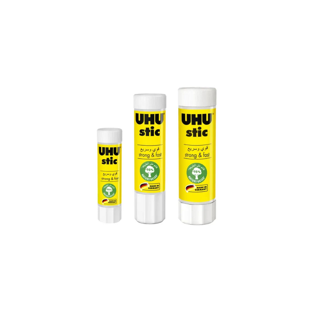 UHU Glue Sticks 8G – Fast & Strong, Solvent Free, 98% Nature-Based Price in Jordan UHU Glue Sticks 8G – Fast & Strong, Solvent Free, 98% Nature-Based - Buy Online in Jordan | OfficeJo