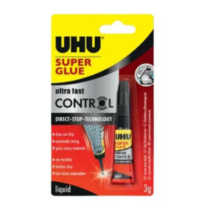 UHU Super Glue Control 3g – Ultra-Fast, Direct-Stop-Technology, Dishwasher Proof - Buy Online in Jordan | OfficeJo