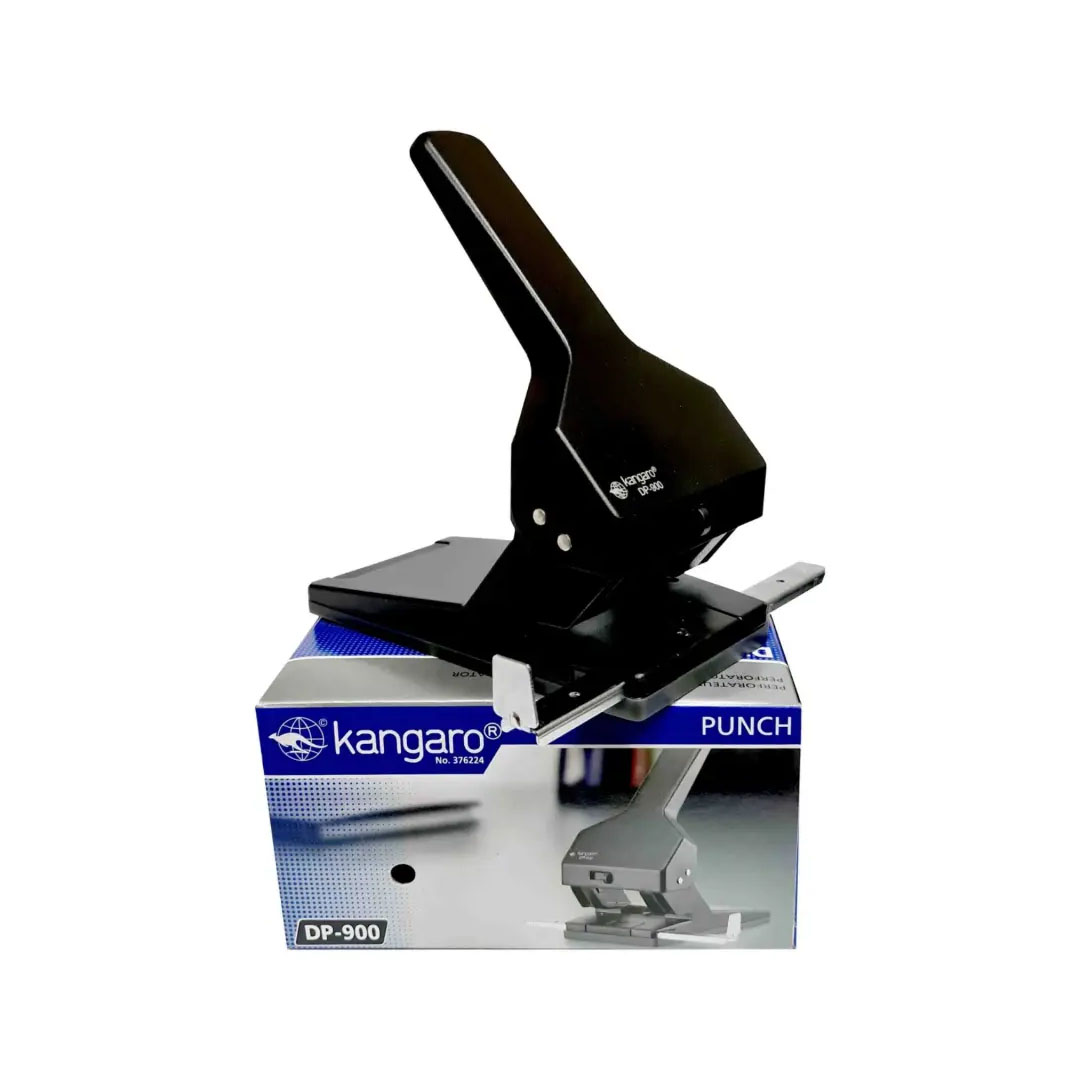 Kangaro DP-900 Heavy-Duty 2-Hole Puncher 65 Sheets, 80mm Punching Distance Price in Jordan Kangaro DP-900 Heavy-Duty 2-Hole Puncher 65 Sheets, 80mm Punching Distance - Buy Online in Jordan | OfficeJo