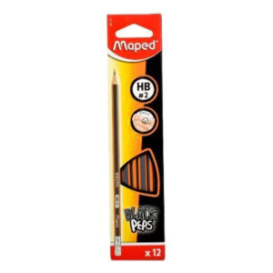 Maped Jumbo Pencil Pack of 12 No. 2 Lead, Break-Resistant, Latex-Free Eraser Price in Jordan Maped Jumbo Pencil Pack of 12 No. 2 Lead, Break-Resistant, Latex-Free Eraser - Buy Online in Jordan | OfficeJo