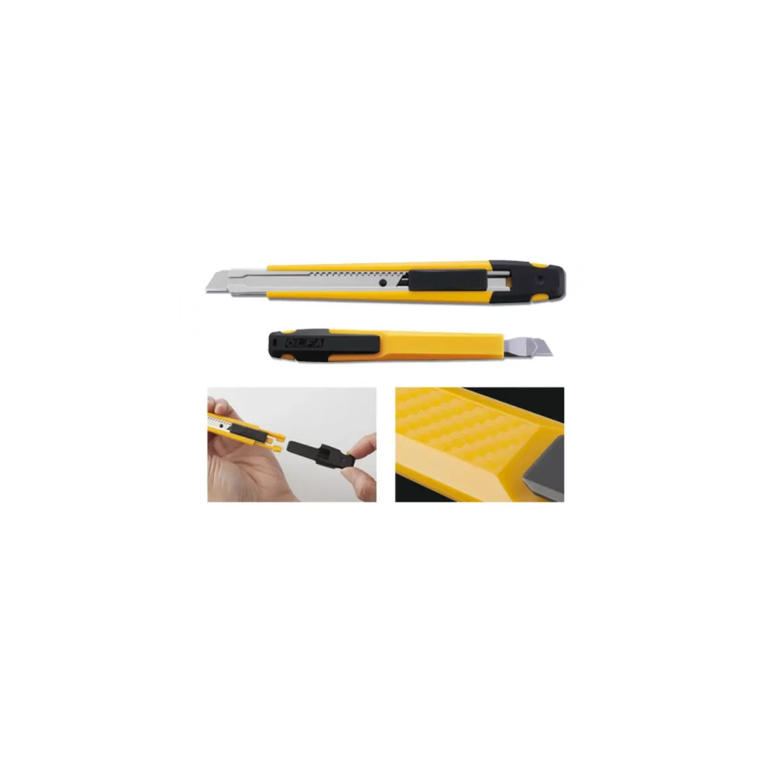 Olfa A-1 Paper Cutter 9mm Blade, Snap-Off, Made in Japan, Ambidextrous Price in Jordan Olfa A-1 Paper Cutter 9mm Blade, Snap-Off, Made in Japan, Ambidextrous - Buy Online in Jordan | OfficeJo