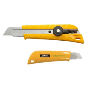 Olfa L-1 Heavy Duty Cutter 18mm ABS Plastic Body, Stainless Steel Blade, Safety Design Price in Jordan Olfa L-1 Heavy Duty Cutter 18mm ABS Plastic Body, Stainless Steel Blade, Safety Design - Buy Online in Jordan | OfficeJo