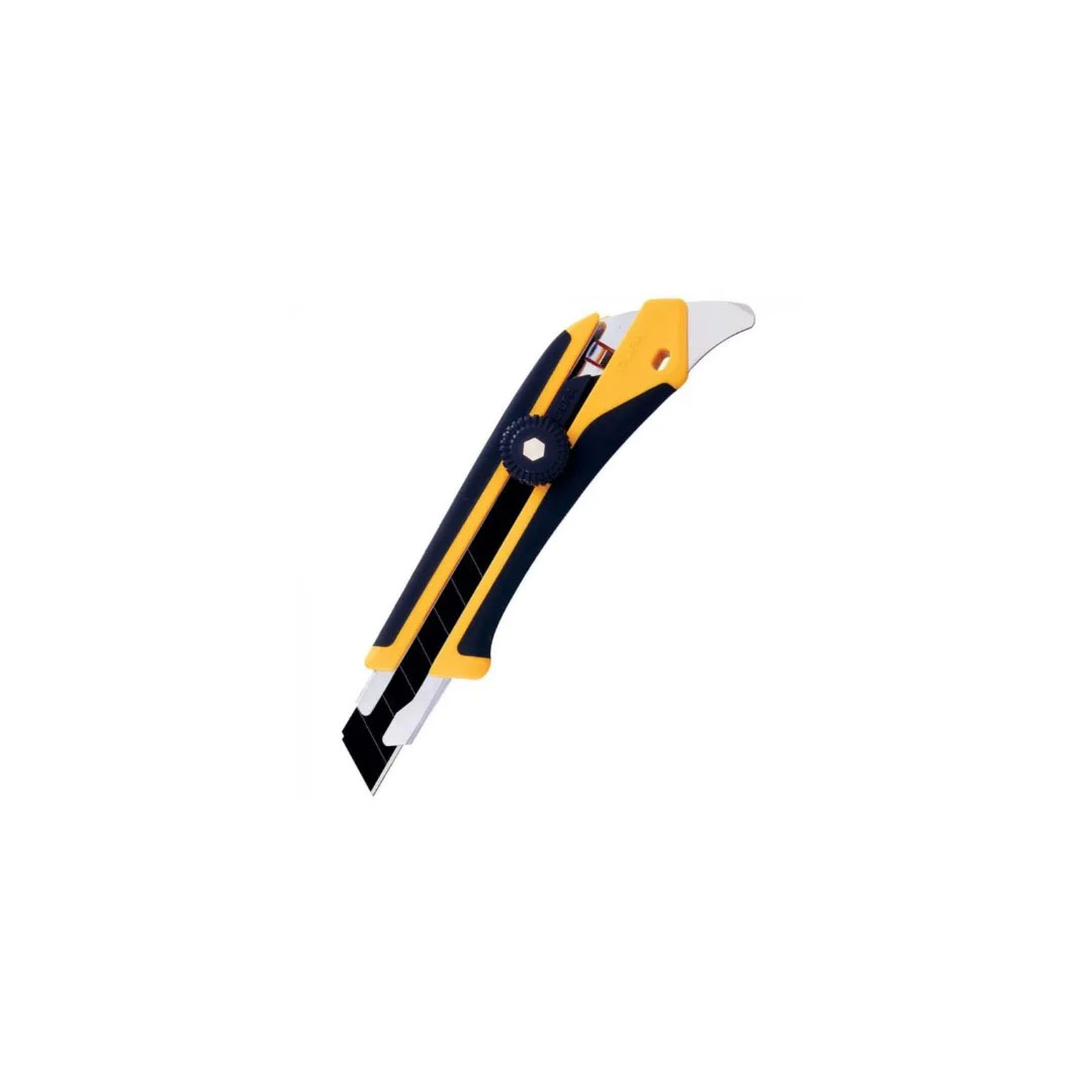 Olfa L-5 18mm Fiberglass Rubber Grip Cutter Heavy Duty, Stainless Steel, Ergonomic Handle Price in Jordan Olfa L-5 18mm Fiberglass Rubber Grip Cutter Heavy Duty, Stainless Steel, Ergonomic Handle - Buy Online in Jordan | OfficeJo